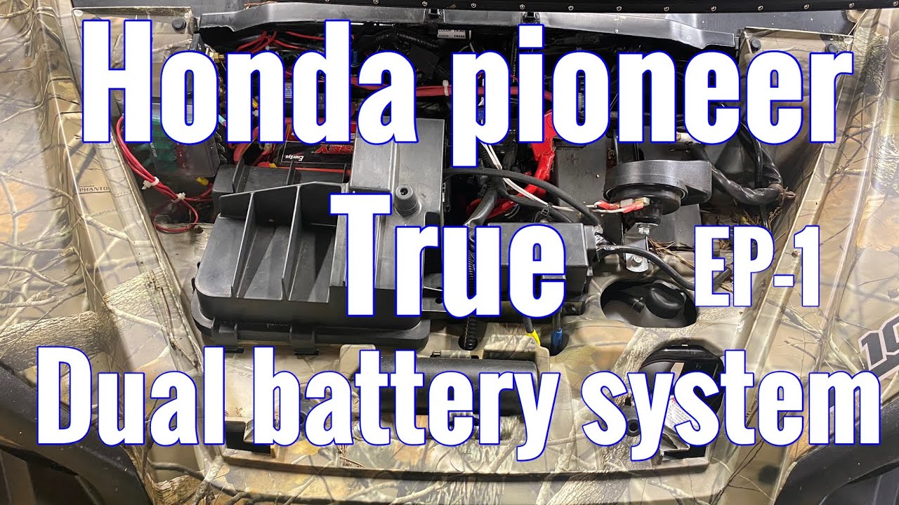 Honda Pioneer 1000-5 с двумя аккумуляторами