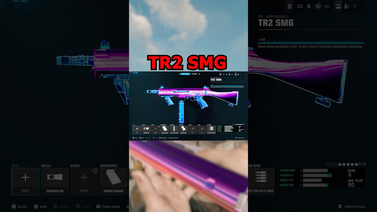 *NEW* TR2 Conversion Kit is BROKEN in WARZONE🔥 (Best TR2 CQB AUTO CONVERSION Class Setup)