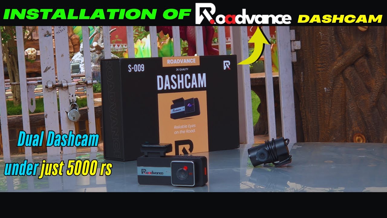 How to install Dashcam 2025 Roadvance  | @PrateekSingh0522 | Roadvance Dashcam Review