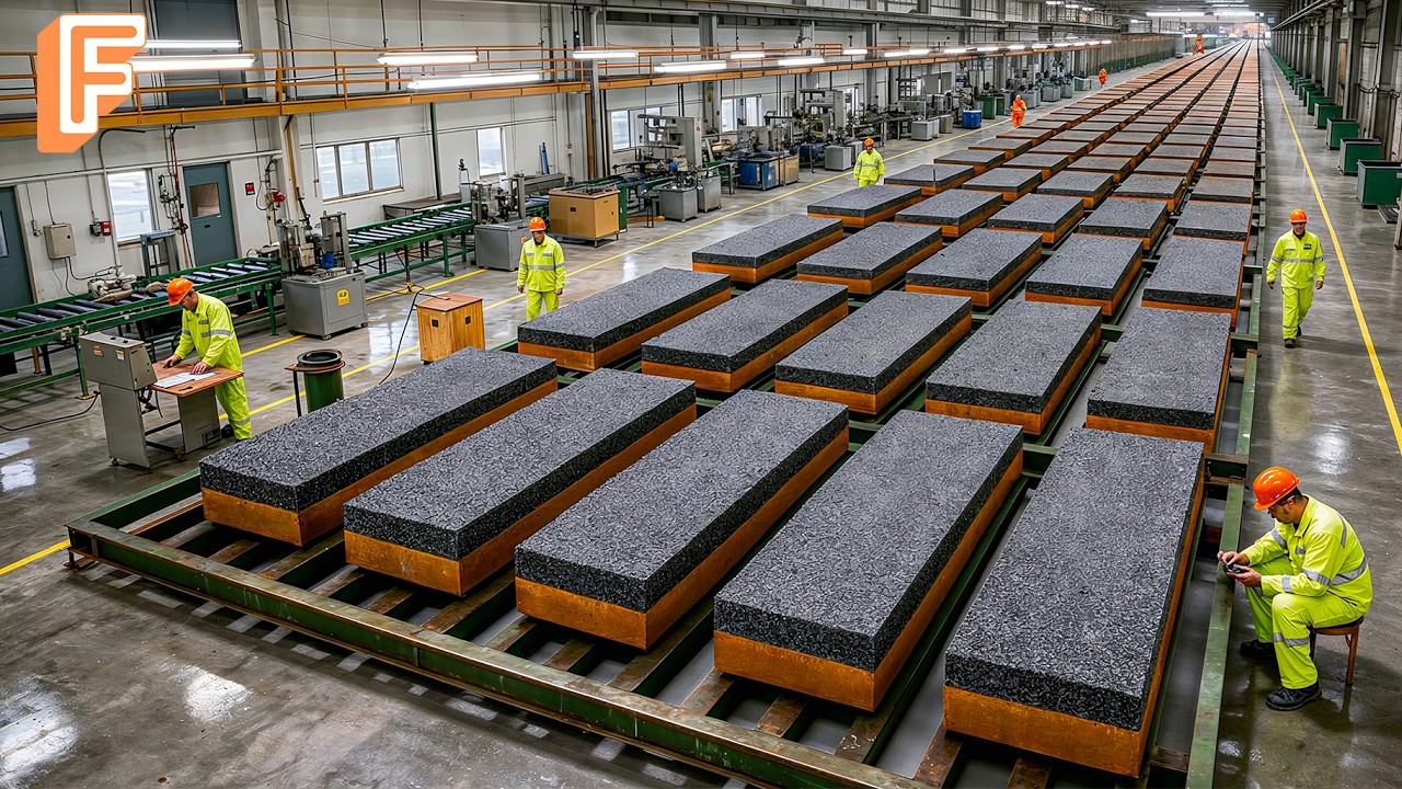 How Millions of Sharpening Stones Are Made Inside Massive Abrasive Manufacturing Factory