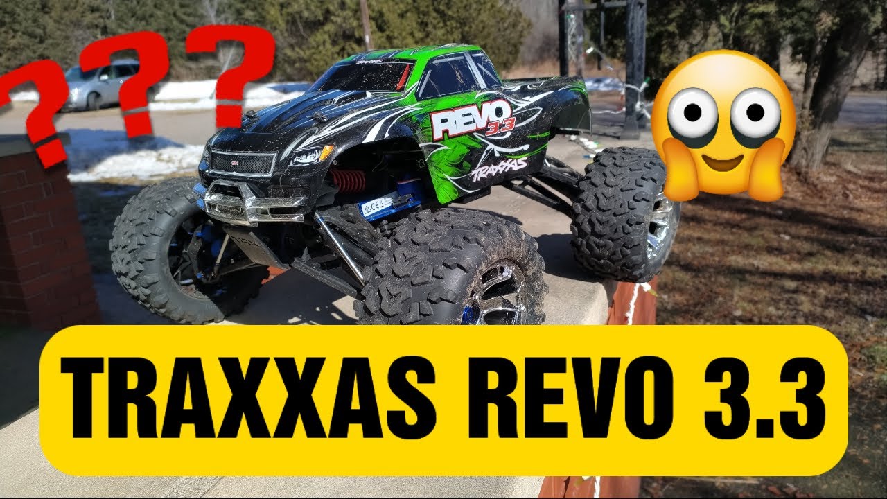 Traxxas Revo 3.3 Tune and RIP!
