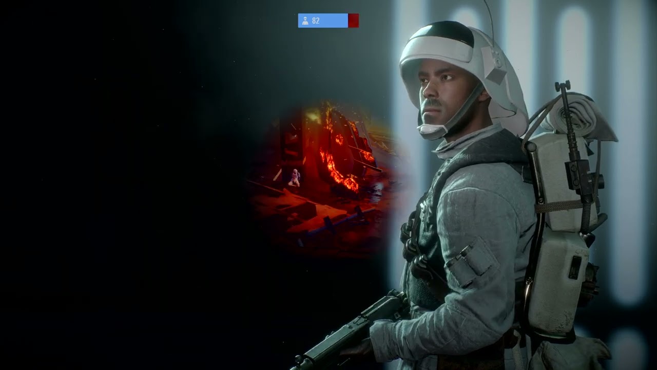 STAR WARS™ Battlefront™ II_Wookie Bslaps trooper
