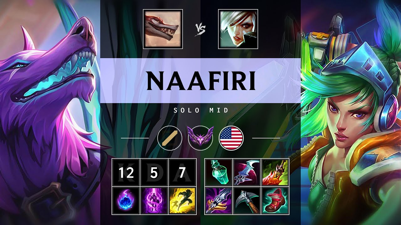 Naafiri Mid vs Riven: Unstoppable - NA Master Patch 14.24