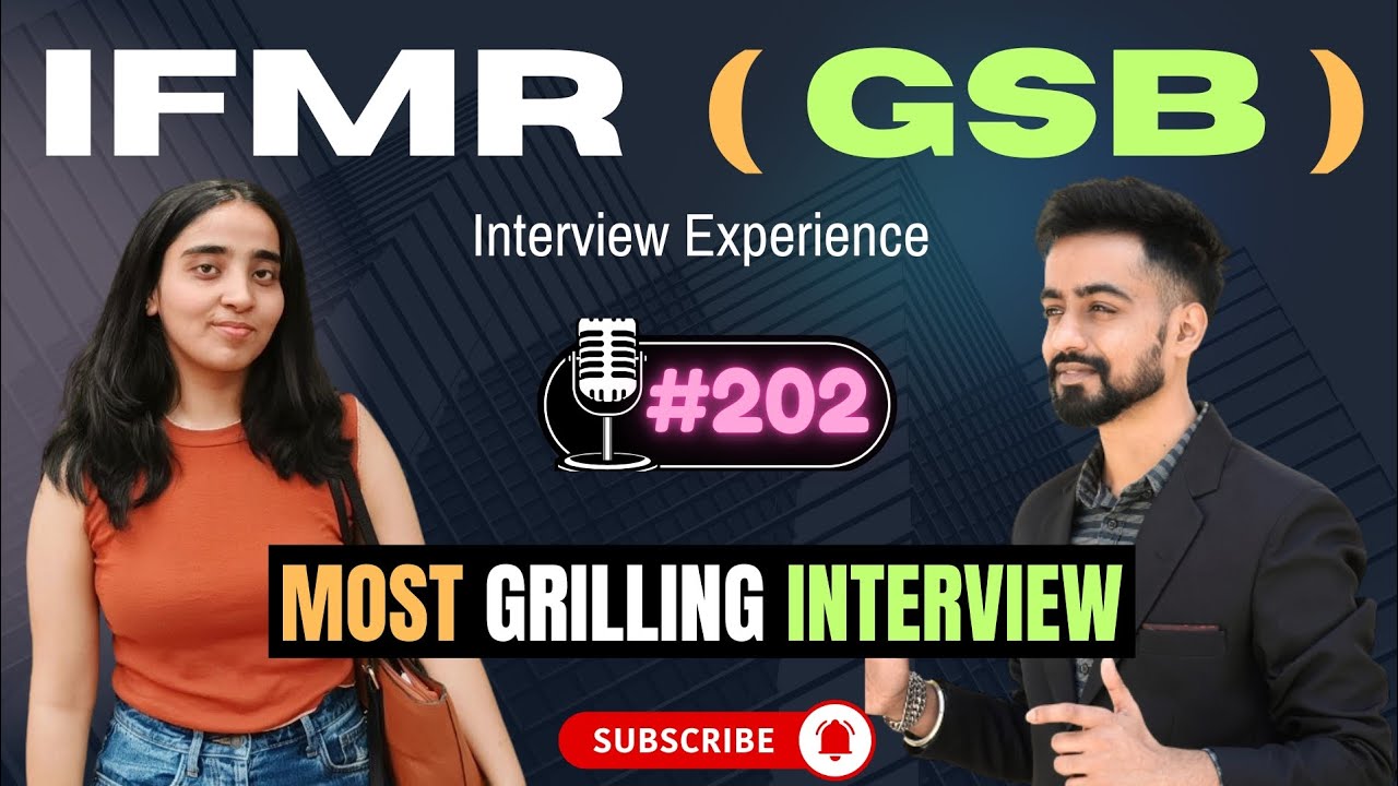 IFMR Interview Experience By Sonal | Questions Asked | OFFLINE | 21st March