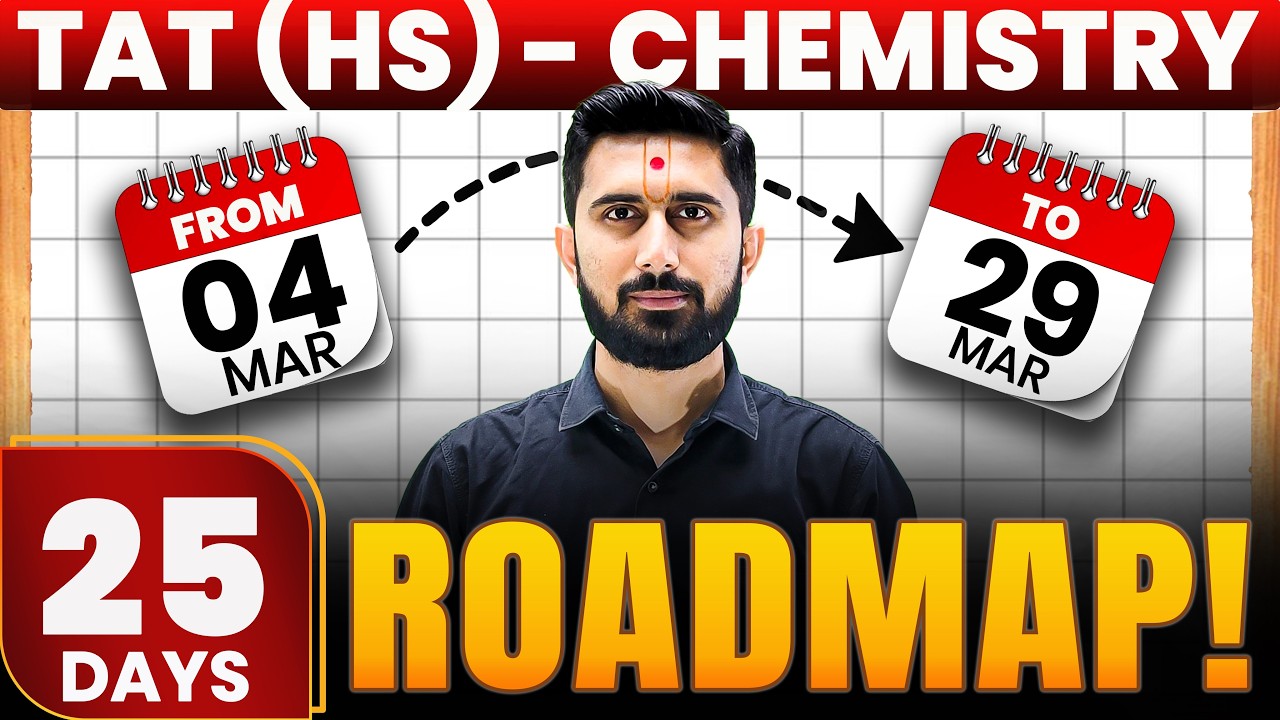 TAT (HS) 2026 - CHEMISTRY ROADMAP || AJAY SIR
