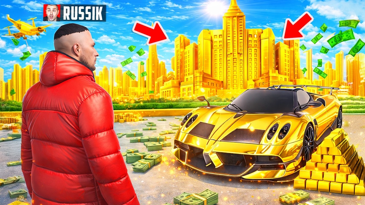 ich FINDE die GEHEIME MILLIONÄR STADT in GTA 5 RP!