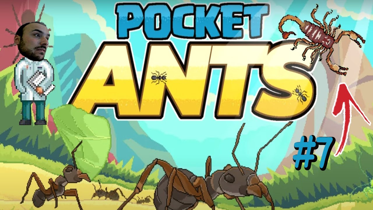 TERMİT KRALİÇESİ SAVAŞI VE AKREP YAKALAMA - POCKET ANTS # 7
