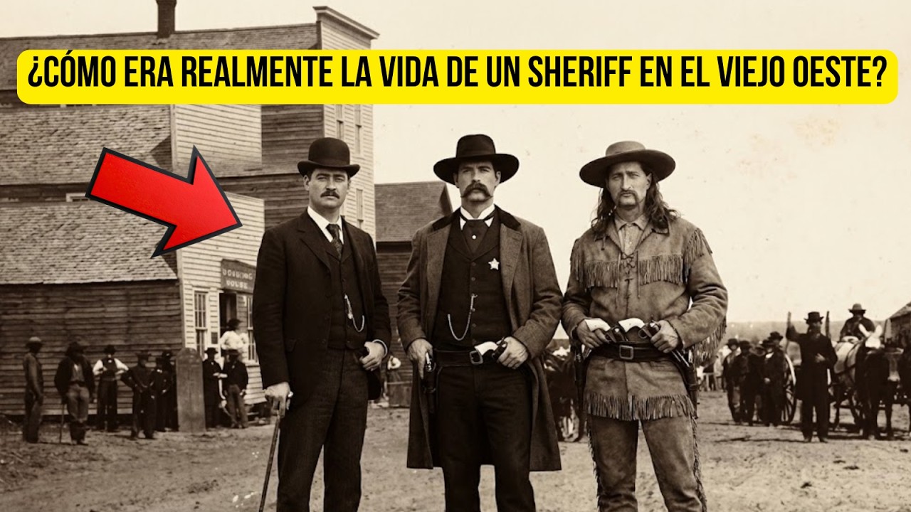 ¿Cómo era realmente la vida de un SHERIFF en el Viejo Oeste? La verdad detrás del mito.