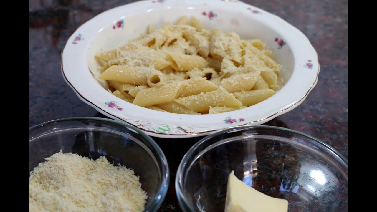 Cómo hacer fideos con manteca