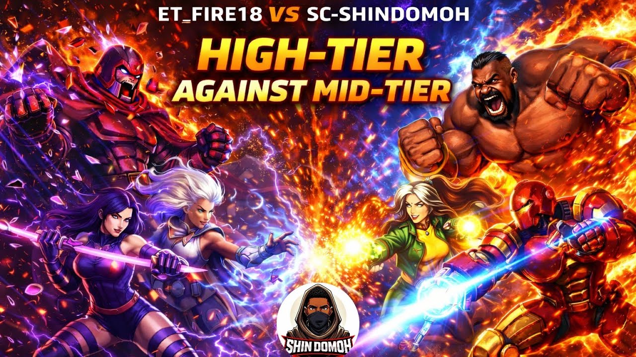 MvC2- Et_Fire18 vs. SC-Shindomoh (High-tier against Low-tier)
