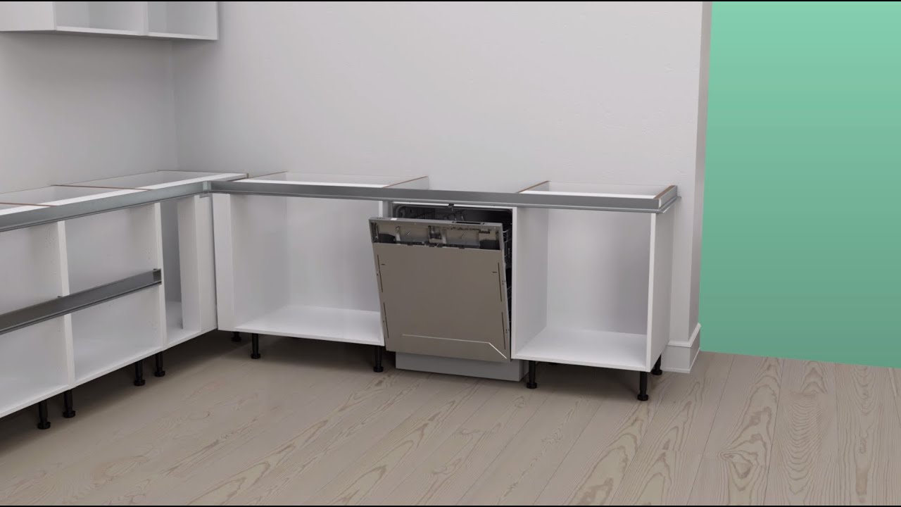 Wren Kitchens: Integrated Dishwasher. Kitchen installation guide.