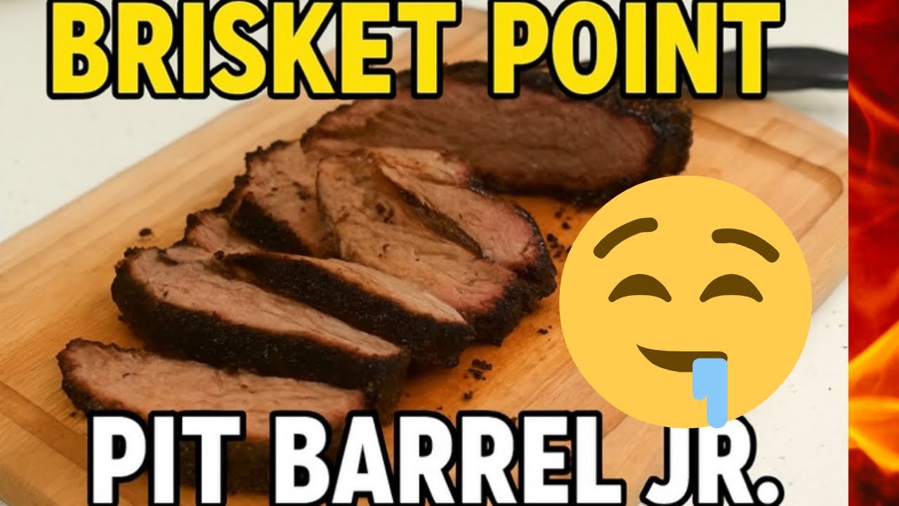 Smoking a Brisket Point in the Pit Barrel Jr. &ndash; Insane Flavor