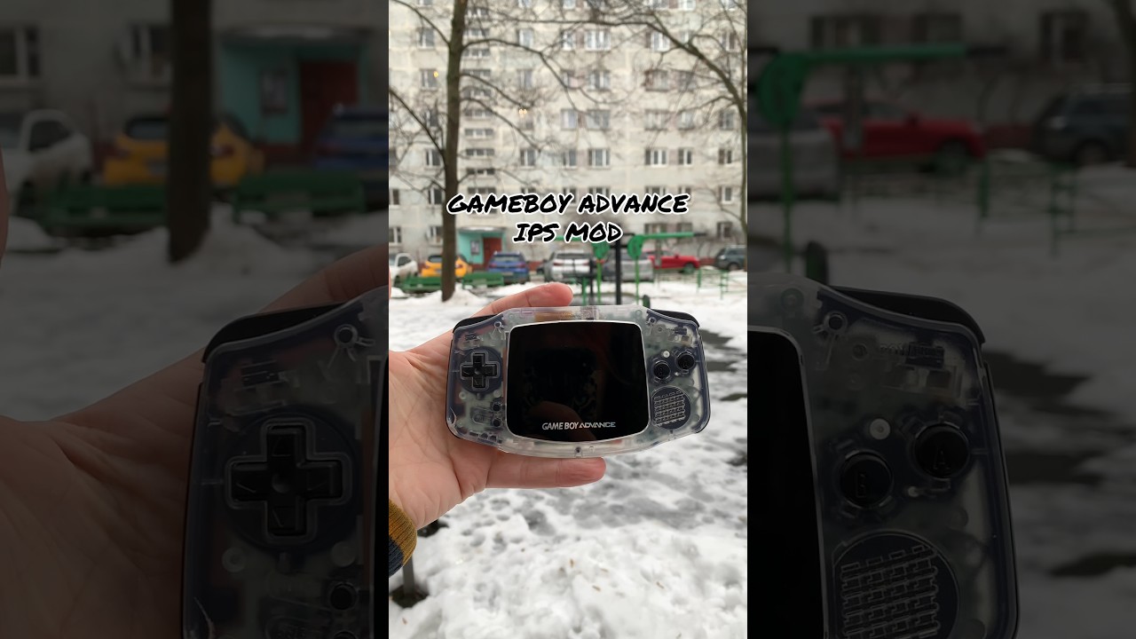 GameBoy Advance IPS MOD 