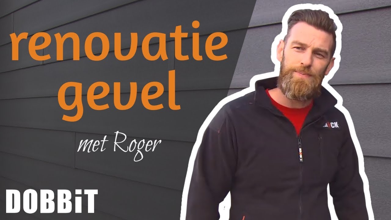 De gevel renoveren van isolatie tot afwerking met Roger
