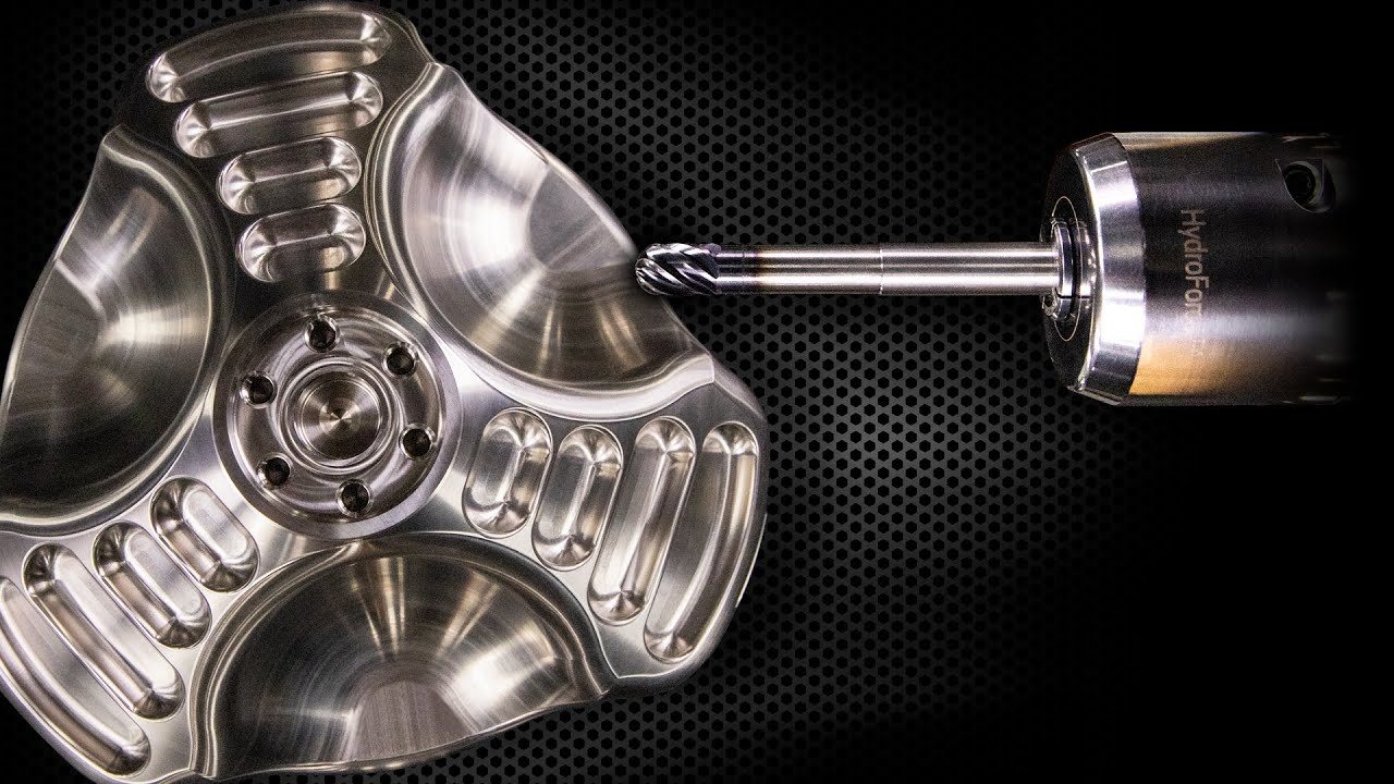 MAKINO 60 HP | Incredible Titanium Final Finish | 3D Surface Entire Part
