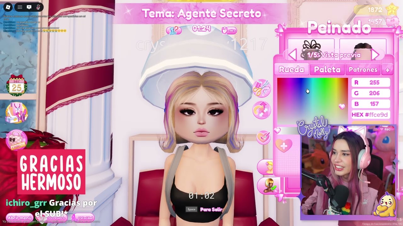 CrystalMolly juega Dress To Impress con crystals (Campaña con PUMA)