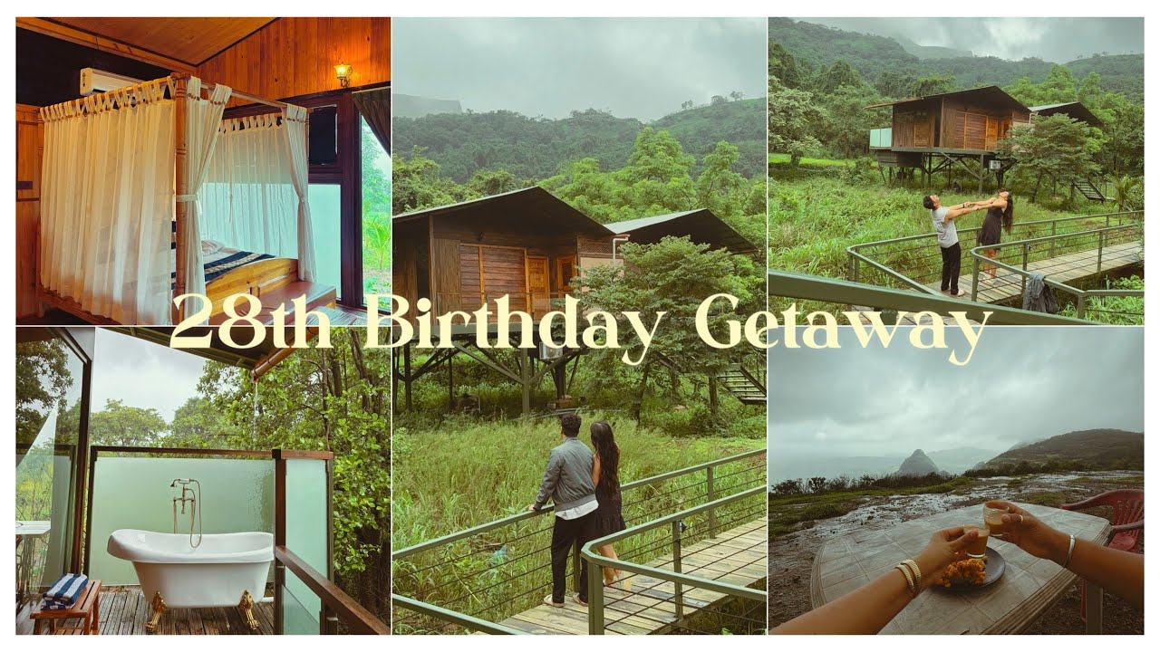 28th Birthday Getaway ⛰️🌳 | Arboreal Resort - Lonavala | Monsoon Stay near Pune