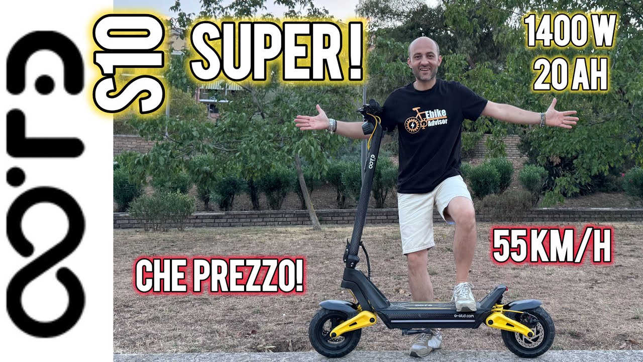 OOTD S10 - il Monopattino DEFINITIVO! - Super VELOCE - ECONOMICO - Grande AUTONOMIA!