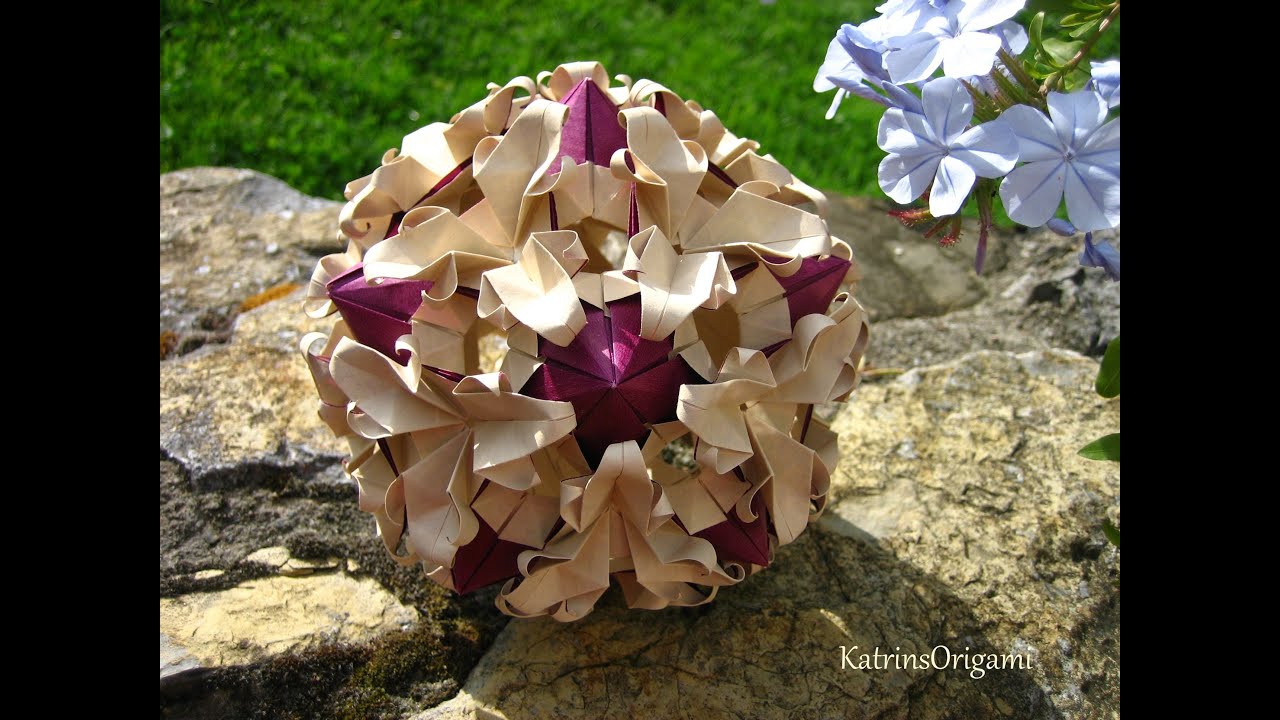Origami ❉ Oasis Kusudama ❉