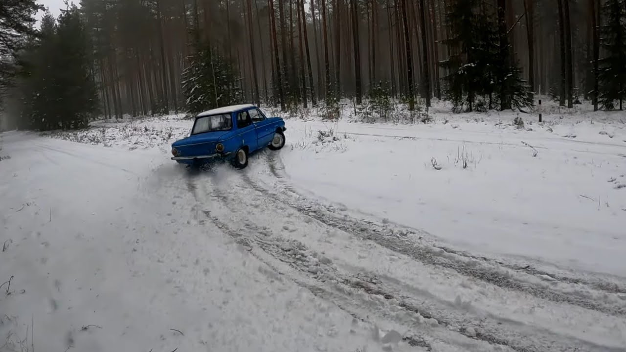 Прогулка на ЗАЗ968: Что он творит!
