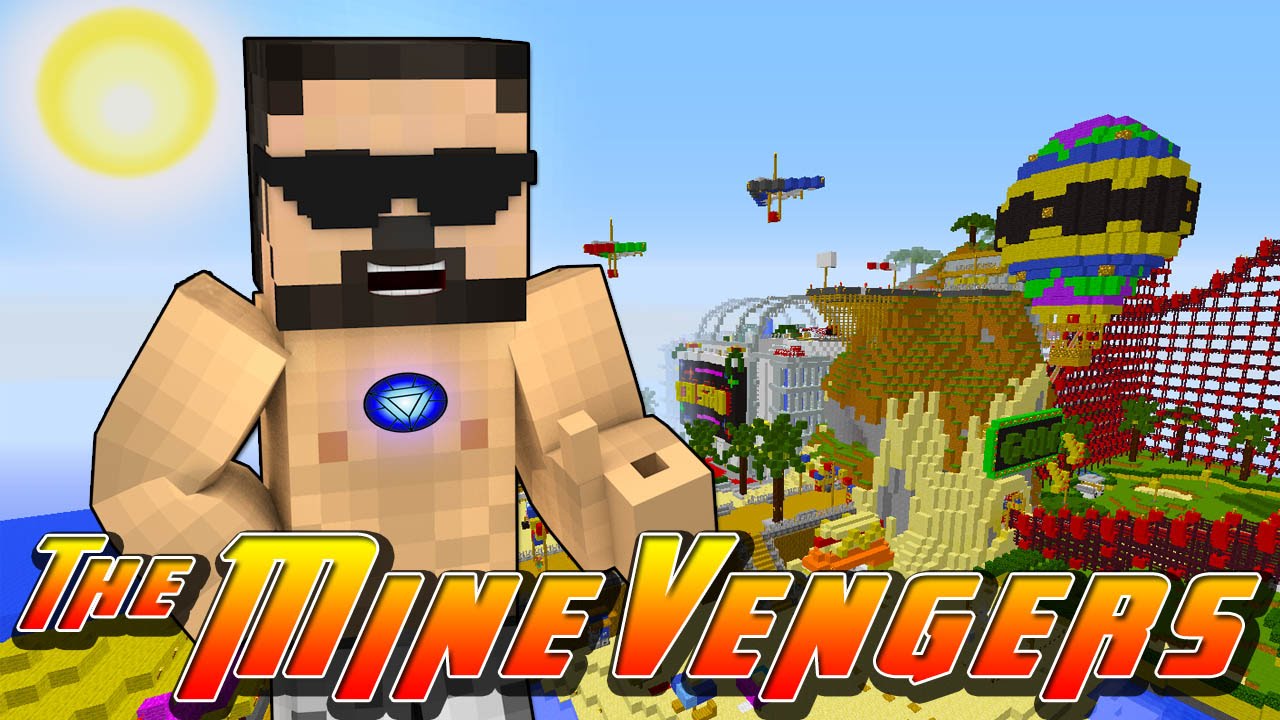 Minecraft MineVengers - SUPERHERO'S VACATION!!