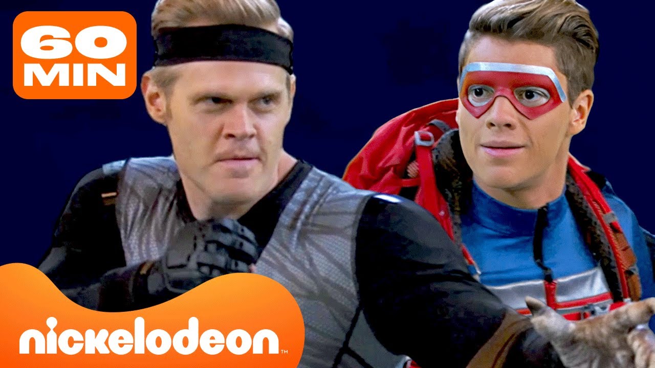 Niebezpieczny Henryk | Godzina mocy superbohaterskich walk Niebezpiecznego Henryka! 💥 | Nickelodeon