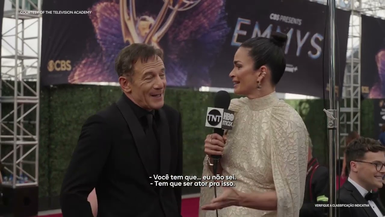 EMMYS® 2025 | ENTREVISTA COM JASON ISAACS DE THE WHITE LOTUS | #EmmyTNT