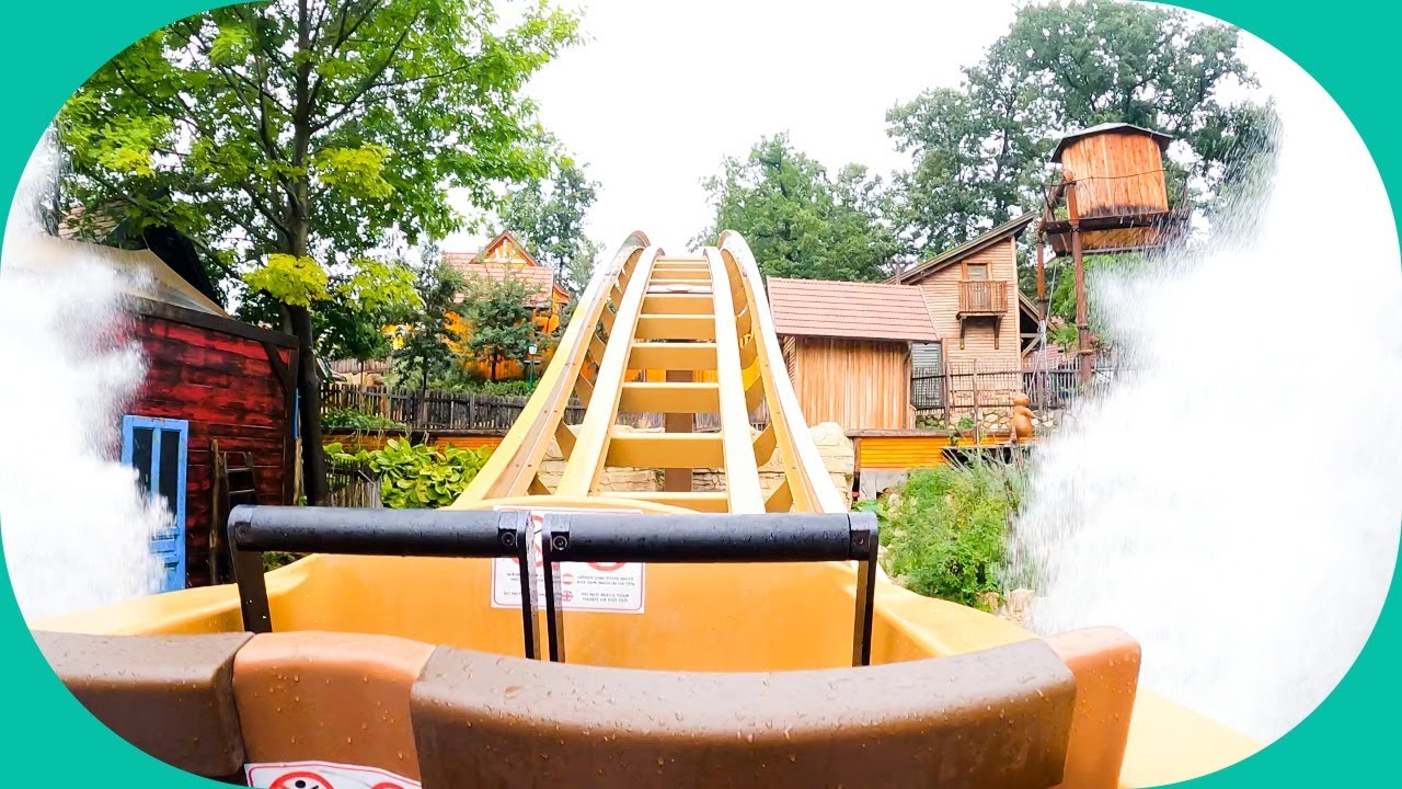 Biberburg (Onride) Video | Familypark 2025 - Neusiedlersee Österreich | Intamin Log Flume POV
