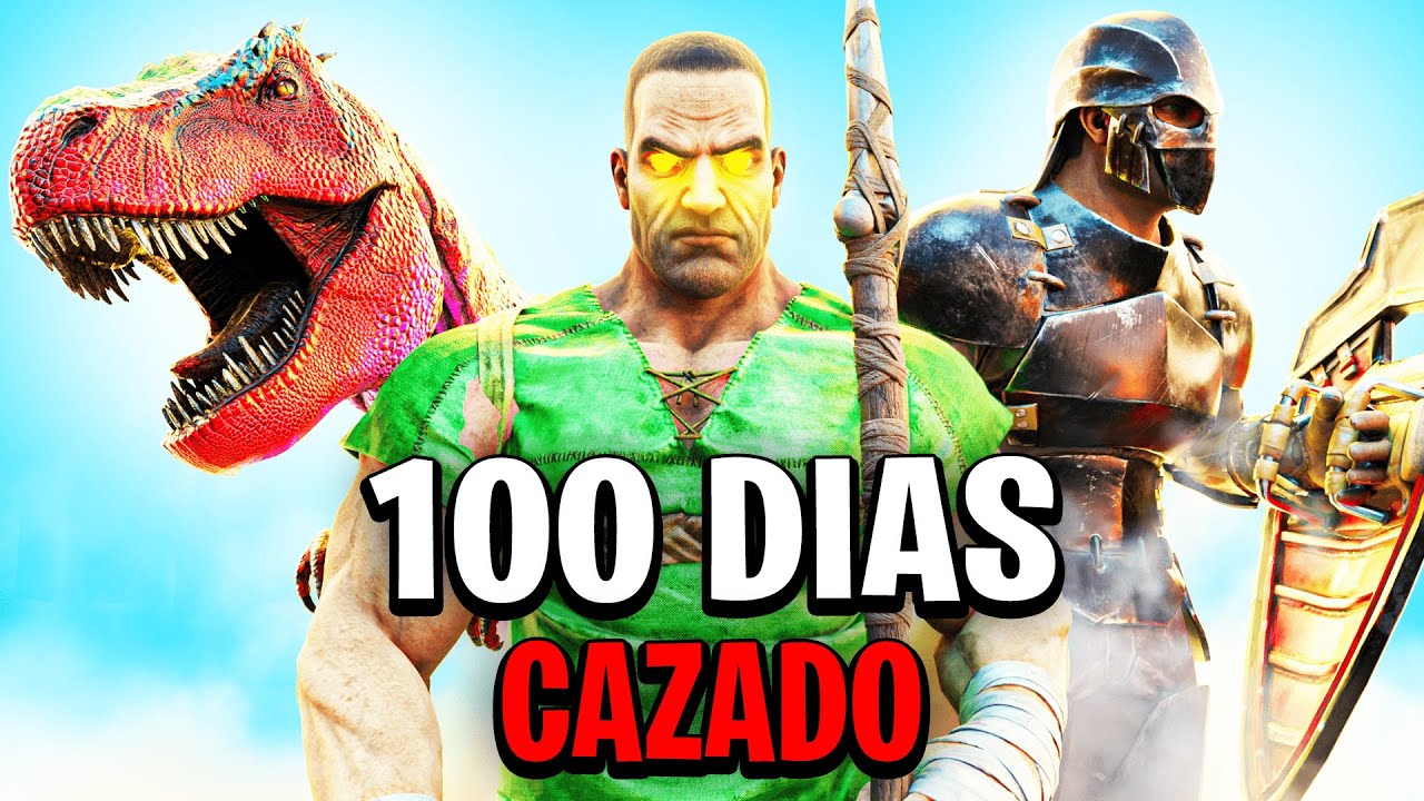 Pasé 100 Días siendo Cazado en Ark y Esto es lo que Pasó