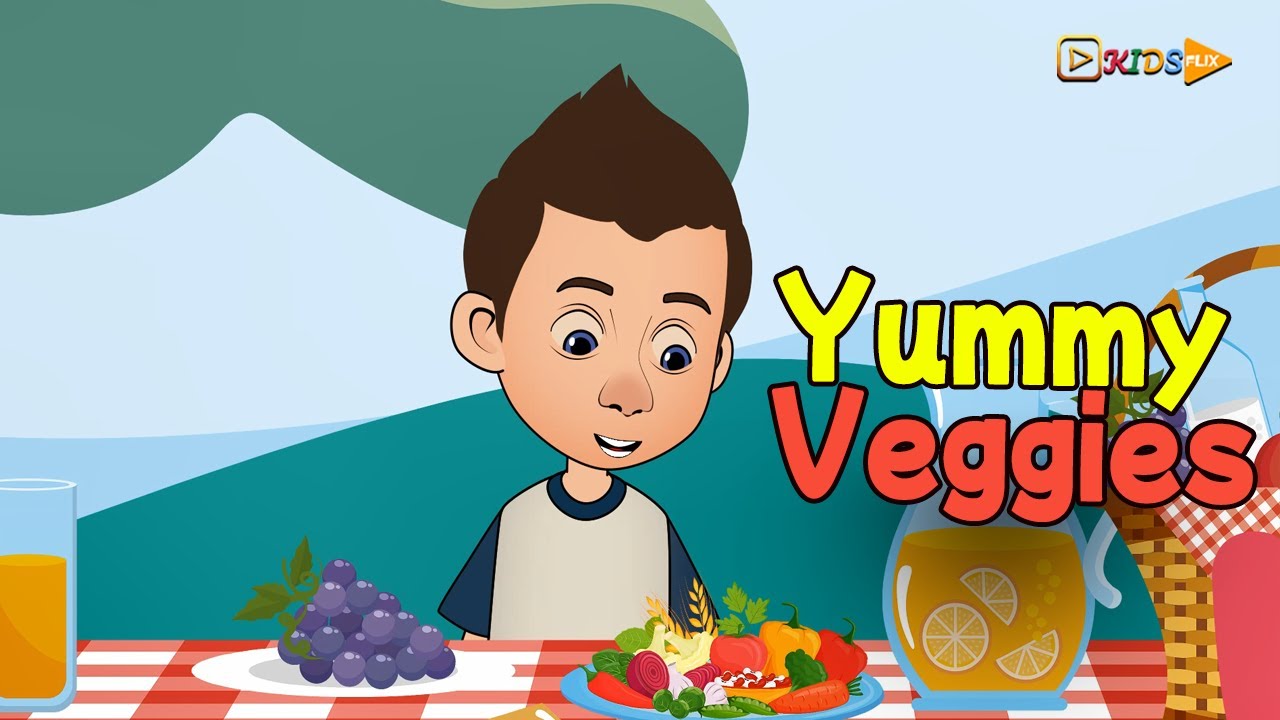 Yummy Veggies!🥕 🥦Fun Learning & Tasty Treats for Kids 🧒🌽| KidFlix Club - Videos for Kids
