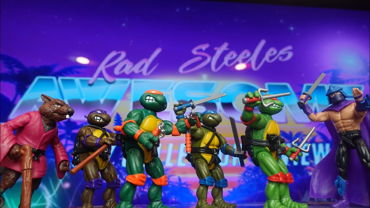 Teenage Mutant Ninja Turtles 1988 Remastered 6 Pack Review #toys #toyreview #tmnt #toyreviewchannel