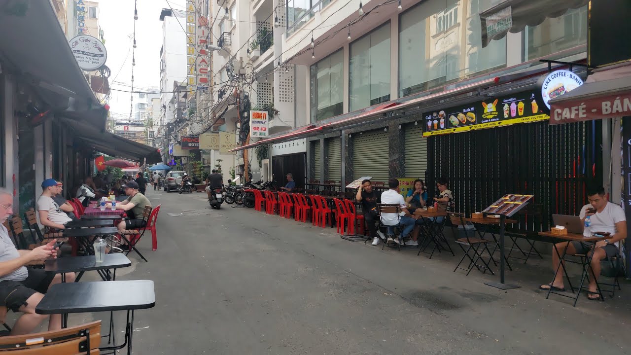 Pham Ngu Lao, HCMC, Vietnam
