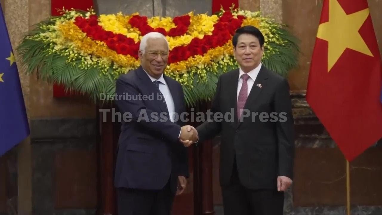 EU and Vietnam upgrade ties to highest level as European Council president visits Hanoi