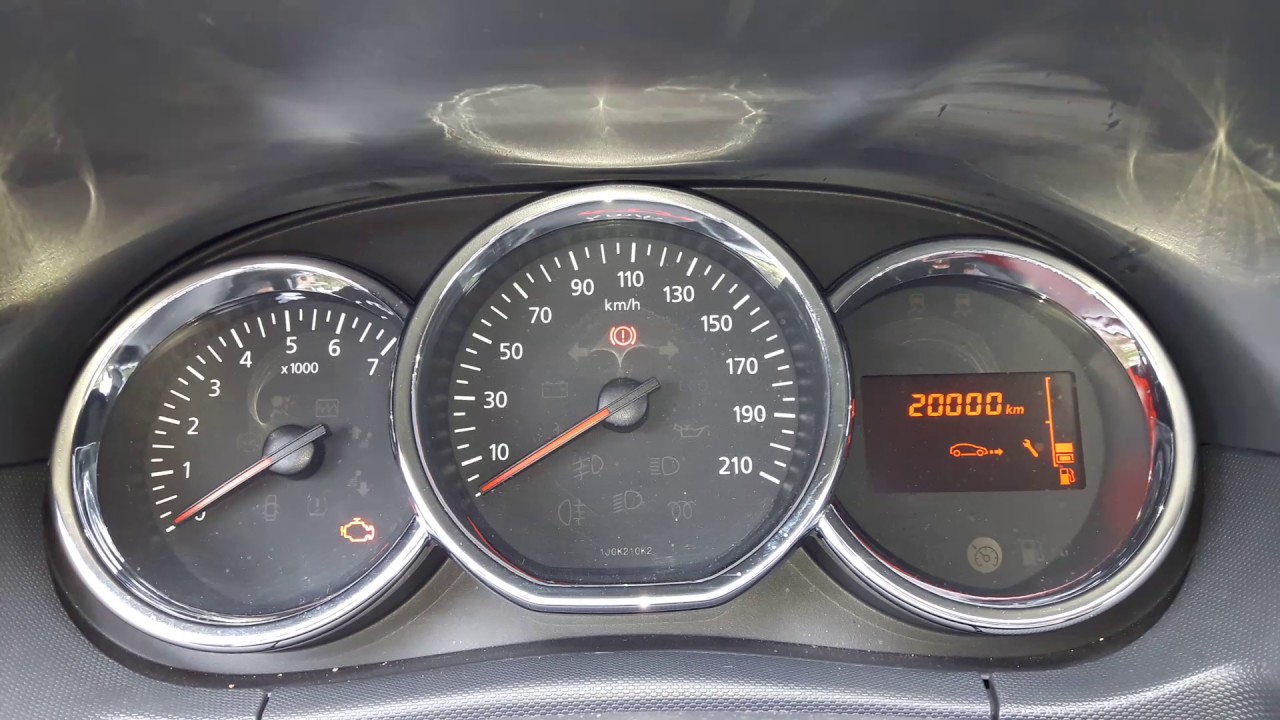 Réinitialiser compteur vidange duster 2015