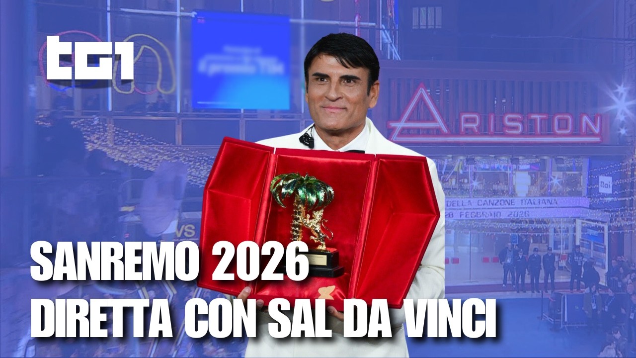 SANREMO 2026 Intervista con il vincitore Sal Da Vinci