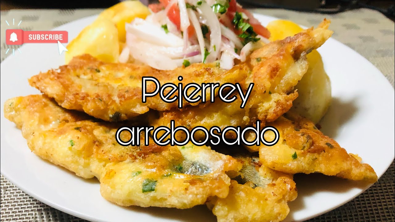 Como hacer PEJERREY ARREBOZADO en un toque 🤤 fácil y delicioso 🇵🇪