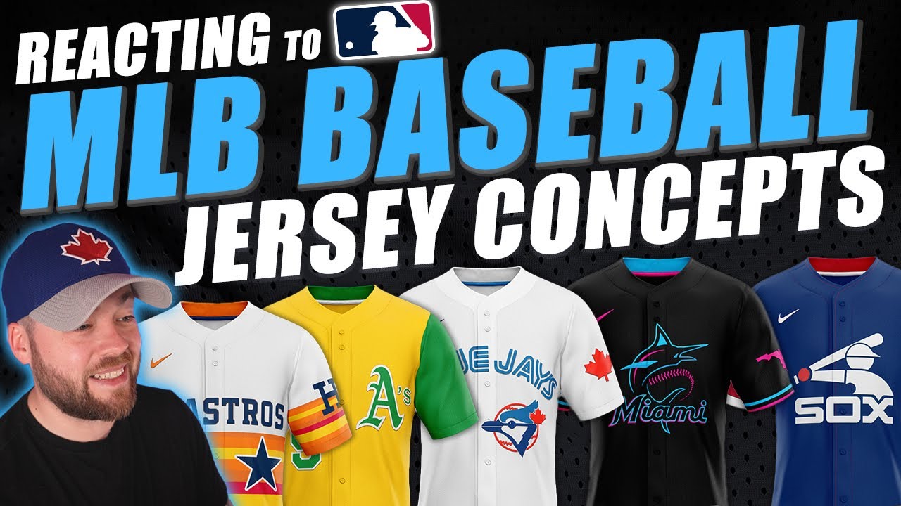 MLB Baseball Jersey Concepts!