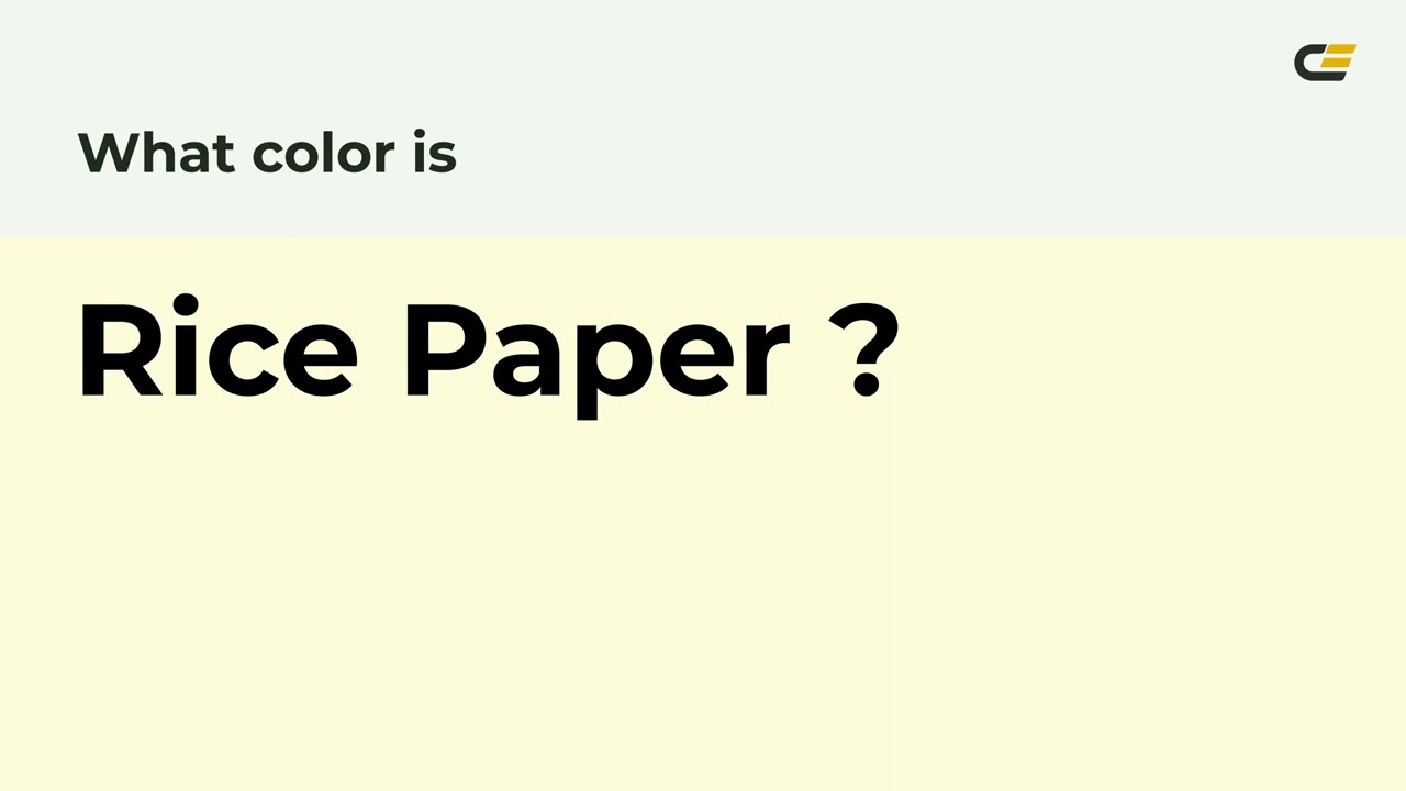 What color is Rice Paper  ? #fffcdb hex color - Yellow color - Warm color fffcdb