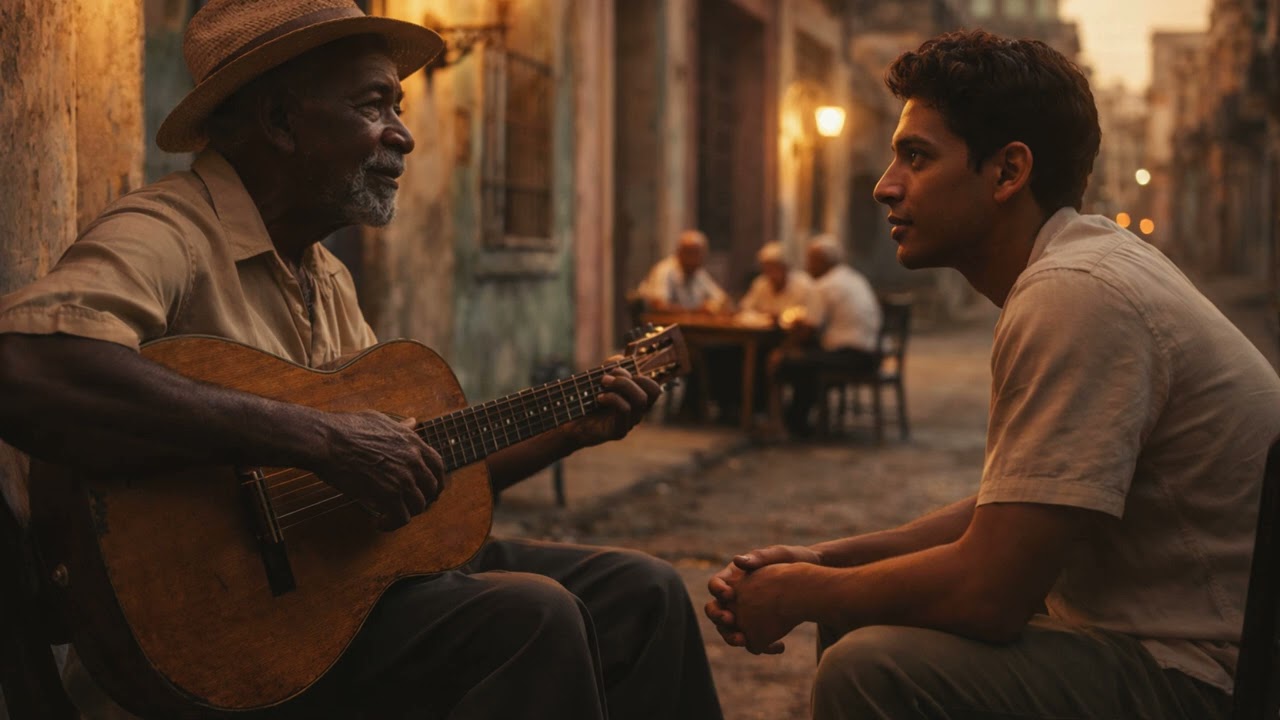 Buena Vista Style Cuban Son | Old Man Teaching Life in Havana | Traditional Latin Acoustic Story