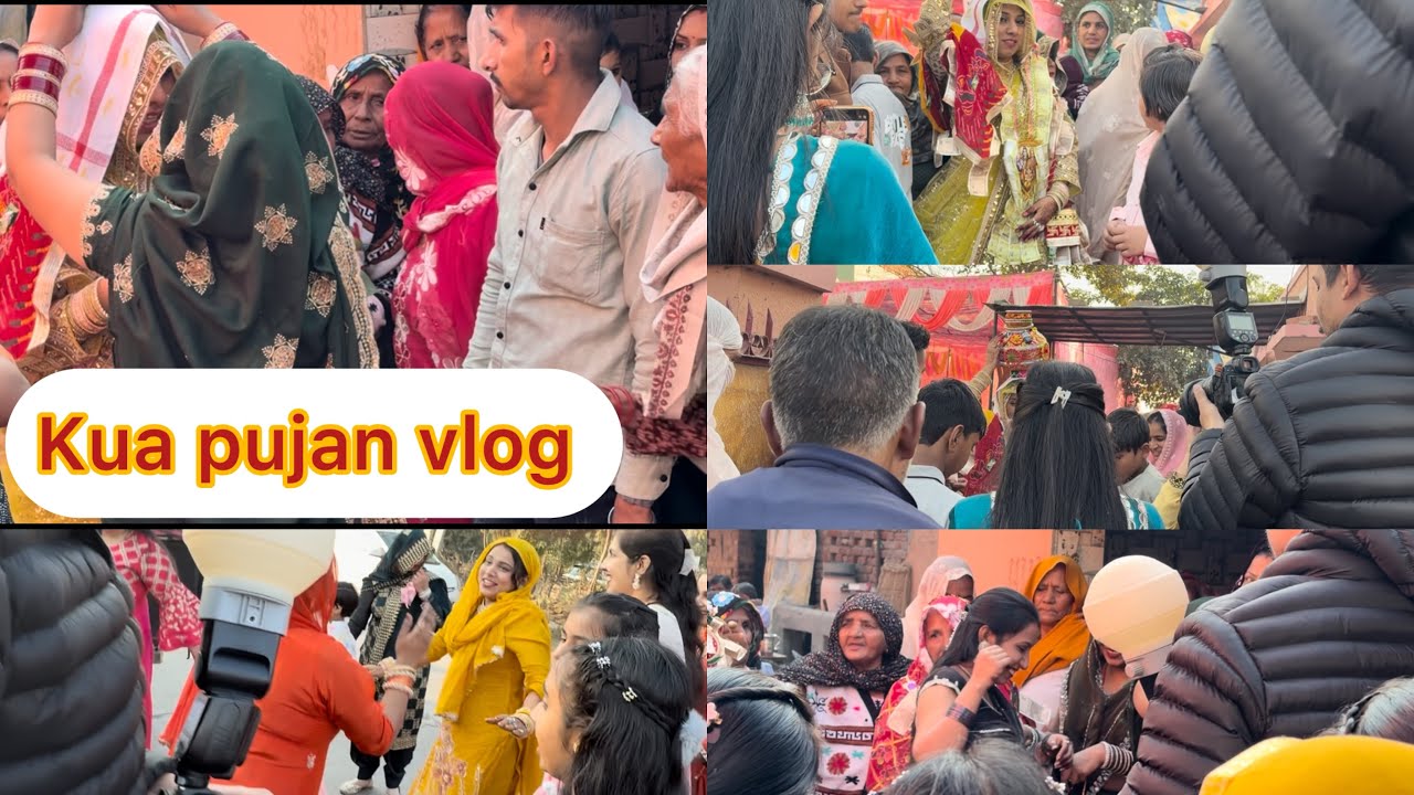 Bua ke ghar gae kua pujan per #mrandmrspundir #dailyvlog 
