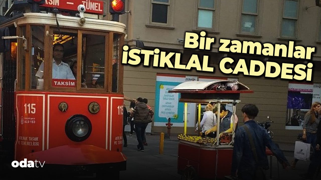 90'lı Yıllarda Beyoğlu İstiklal Caddesi | Odatv Arşiv