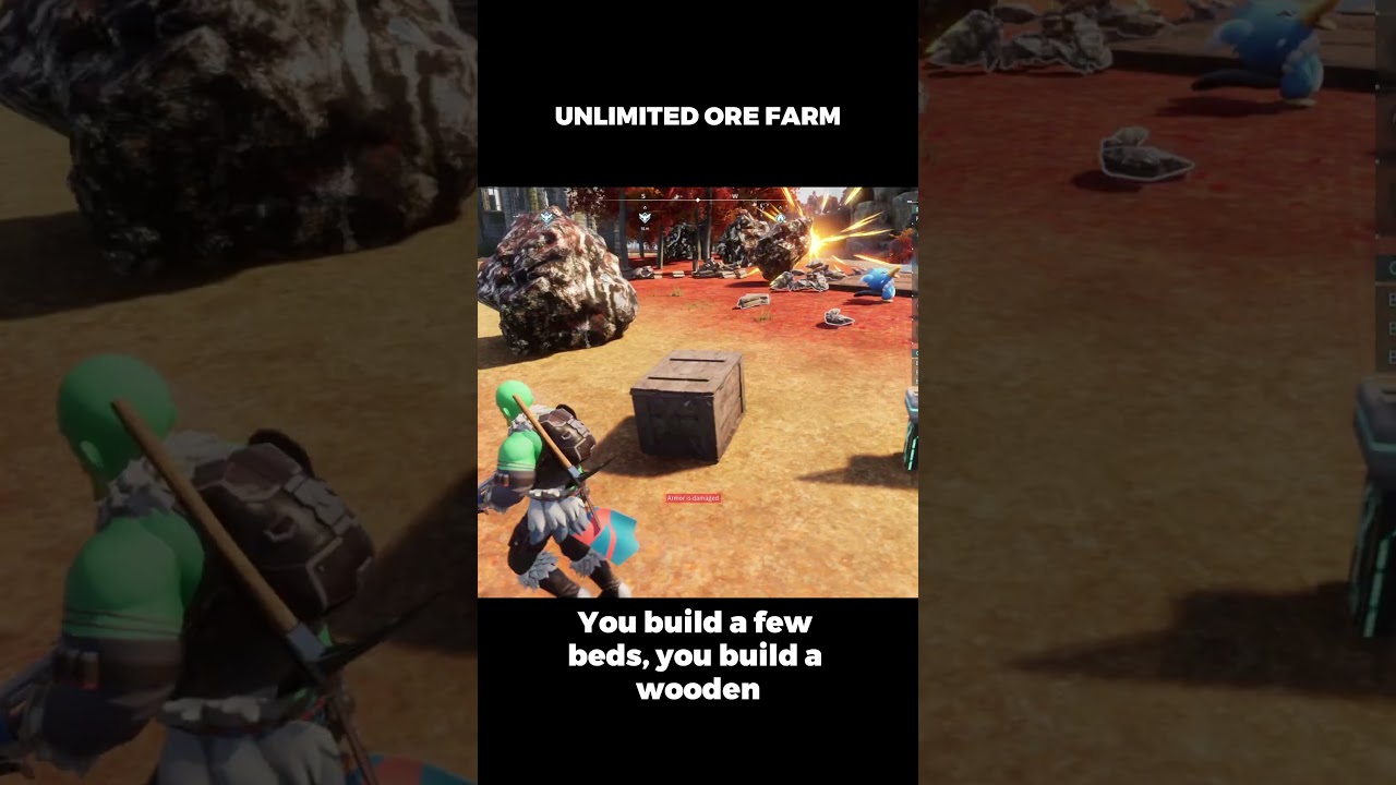 Easiest Ore Farming in PALWORLD! #palworld #gaming #farming #shorts
