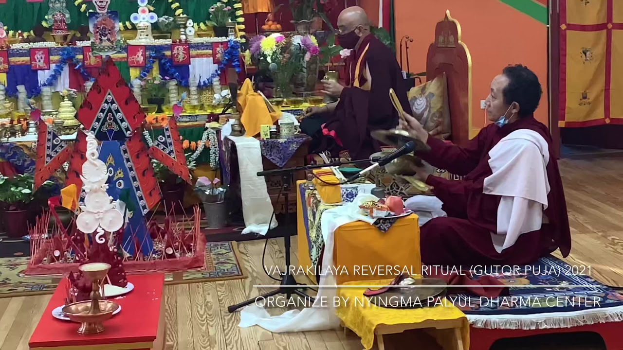 Vajrakilaya Reversal Ritual (Gutor Puja) at New York Palyul Guru Lhakhang 2021