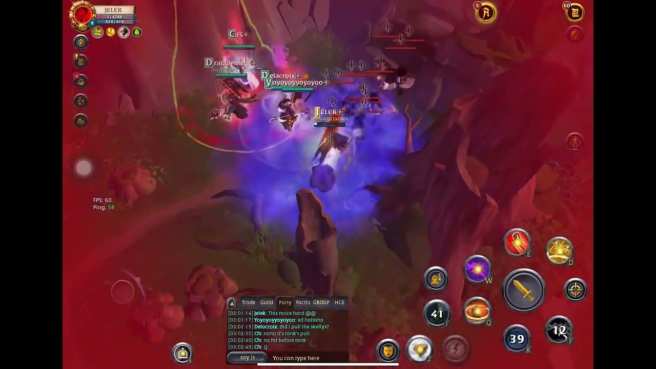 HCE Albion Online | Lumber Lunacy | Mist Pull Tank POV “Jelek”
