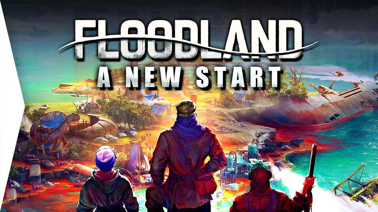 Surviving an Apocalyptic Water World - City Builder Floodland! [AD]
