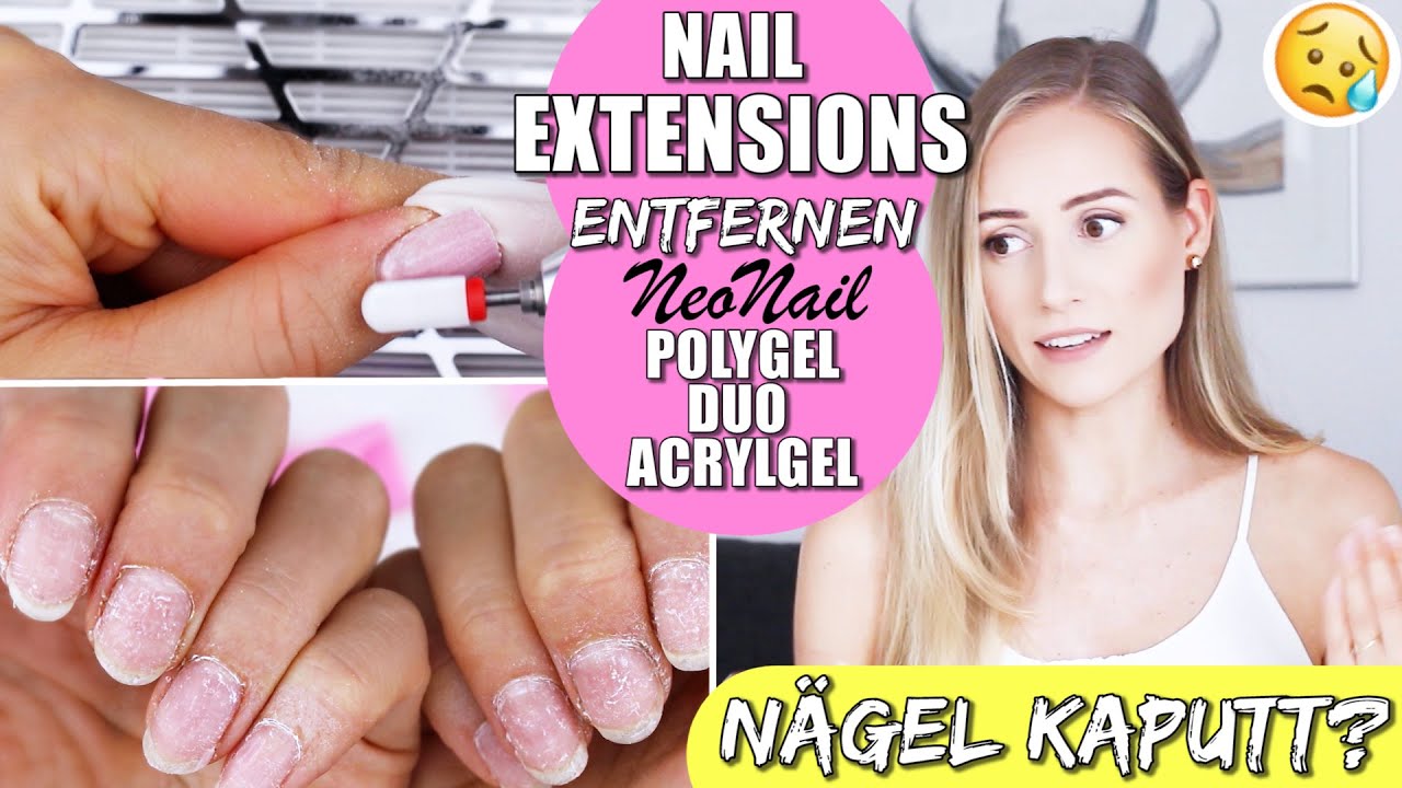 NeoNail Polygel entfernen | Nails »Lalalunia«