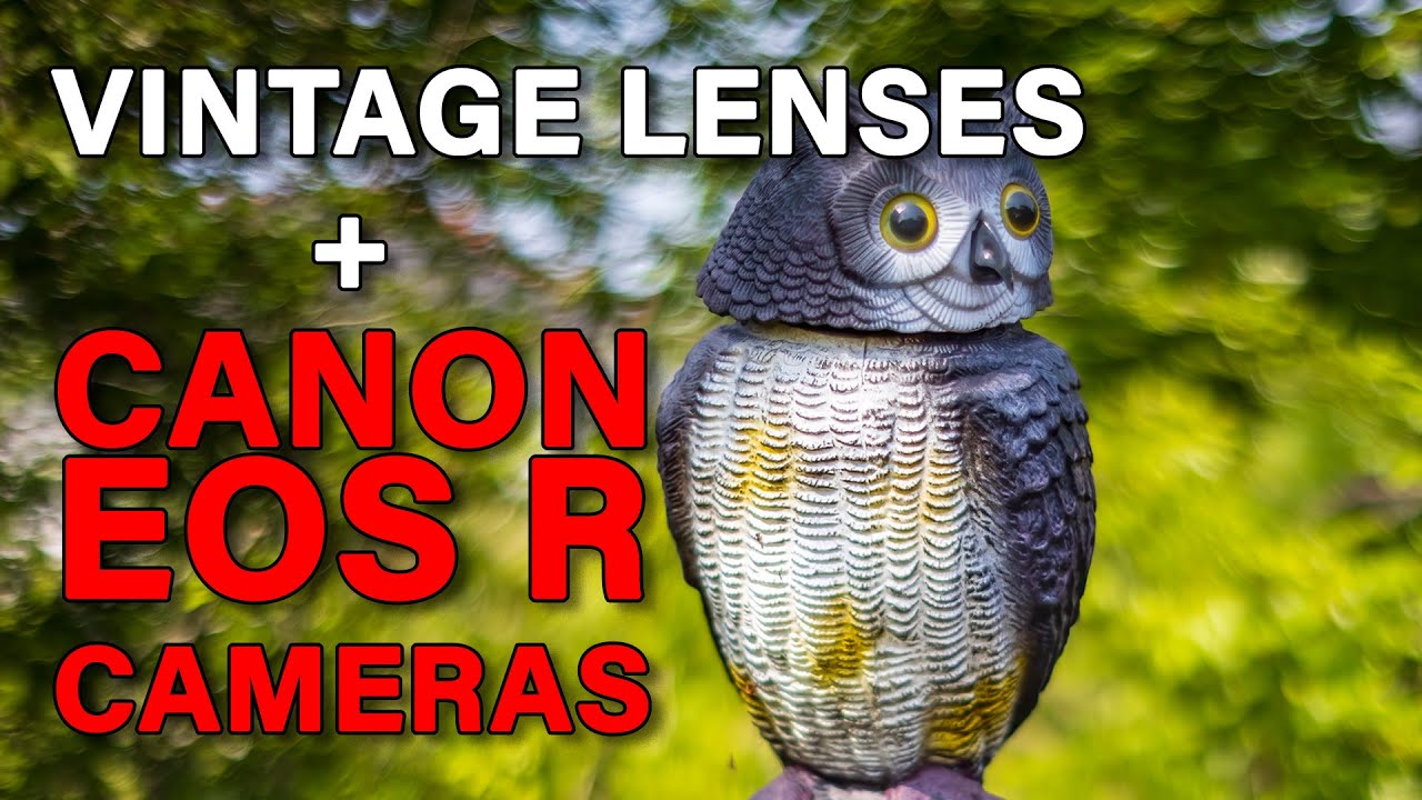 Используйте винтажные объективы на цифровой камере Canon EOS R