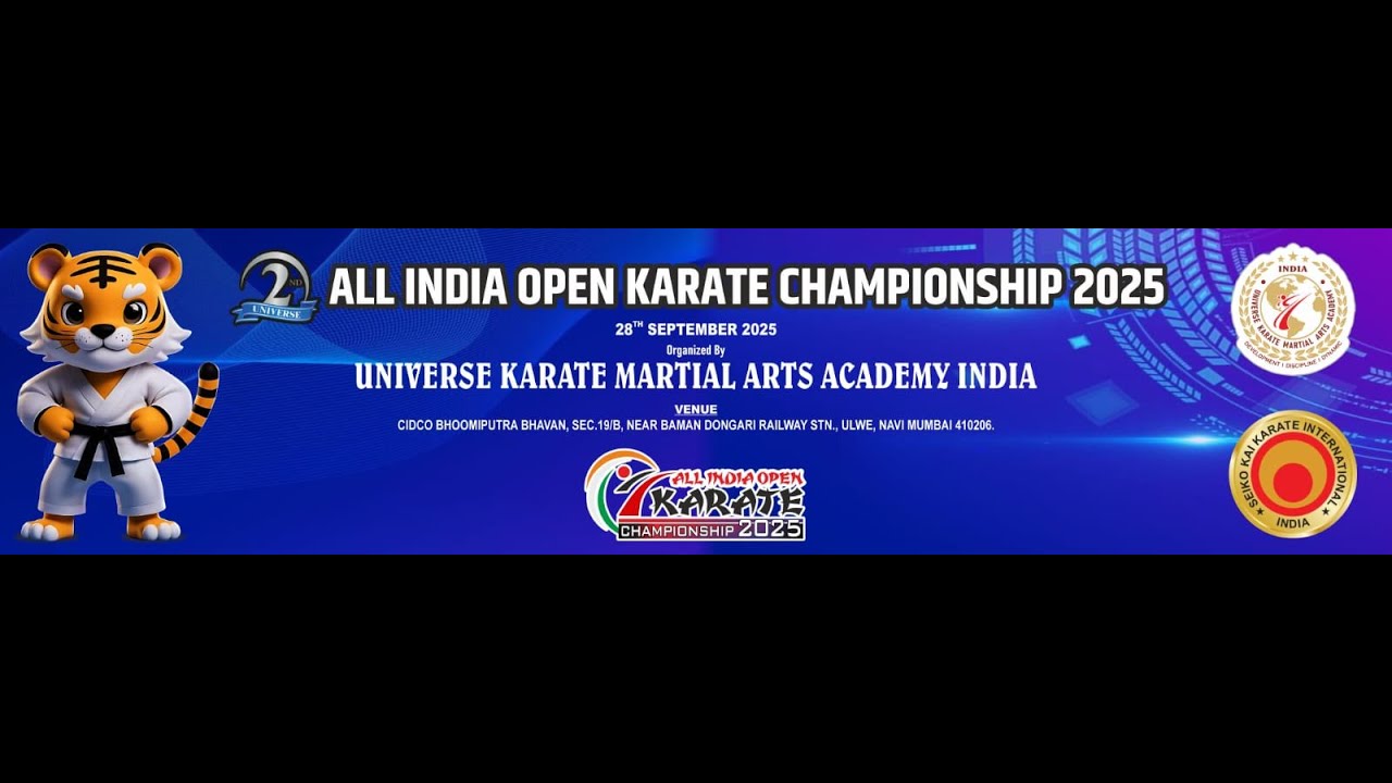 2nd All India Open Karate Championship 2025.