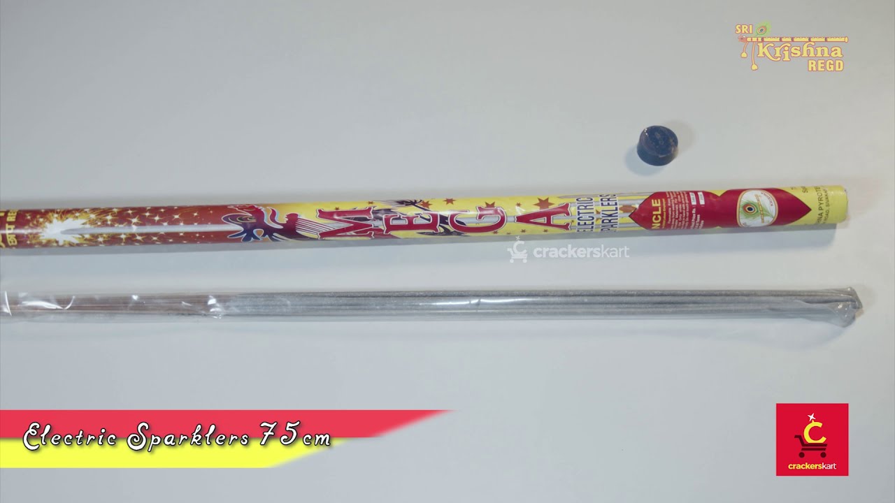Sparkling Nights | Sparklers | 75 cm Electric Sparklers |CrackersKart