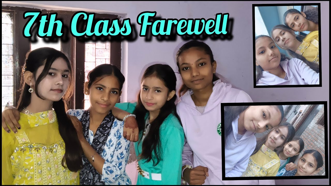 7th Class Farewell: No Tears, Only PURE MASTI! सातवीं कक्षा की विदाई: आँसू नहीं, बस भरपूर मस्ती! 🔥💃.